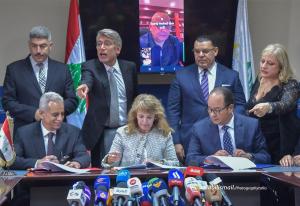 توقيع اتّفاقية استجرار الغاز المصري