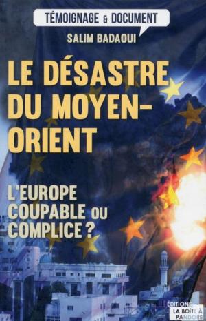 Le désastre du Moyen-Orient; l'Europe coupable ou complice?