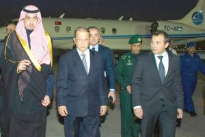 ما يأمله عون من زيارته للمملكة العربية السعودية