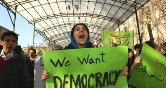  الديمقراطية في إيران