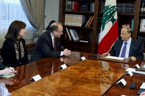 عون أكد مشاركة لبنان بفاعلية في مكافحة تمويل الارهاب
