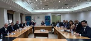 وزير الاتّصالات يستقبل وفدًا من Eutelsat OneWeb